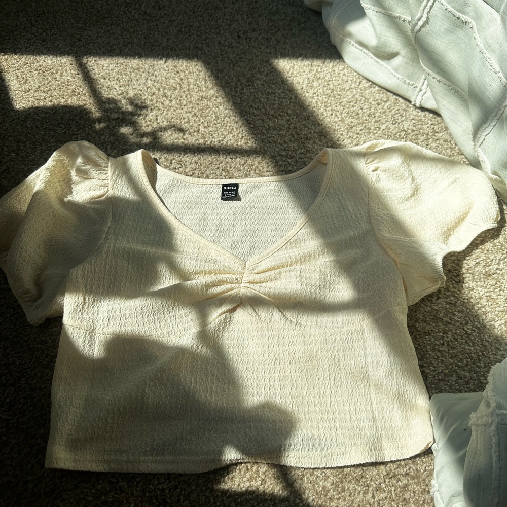 Yellow shirt from TJ Maxx